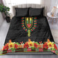 Personalized Afro Hibiscus Tropical Bedding Set Dashiki African Pattern - African Pride