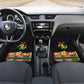 Personalized Afro Hibiscus Tropical Car Mats Dashiki African Pattern - African Pride
