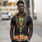 Personalized Afro Hibiscus Tropical Polo Shirt Dashiki African Pattern - African Pride