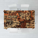Afro Hibiscus Tropical Tablecloth African Pattern - African Pride