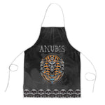 Halloween Egypt Apron Skull Anubis