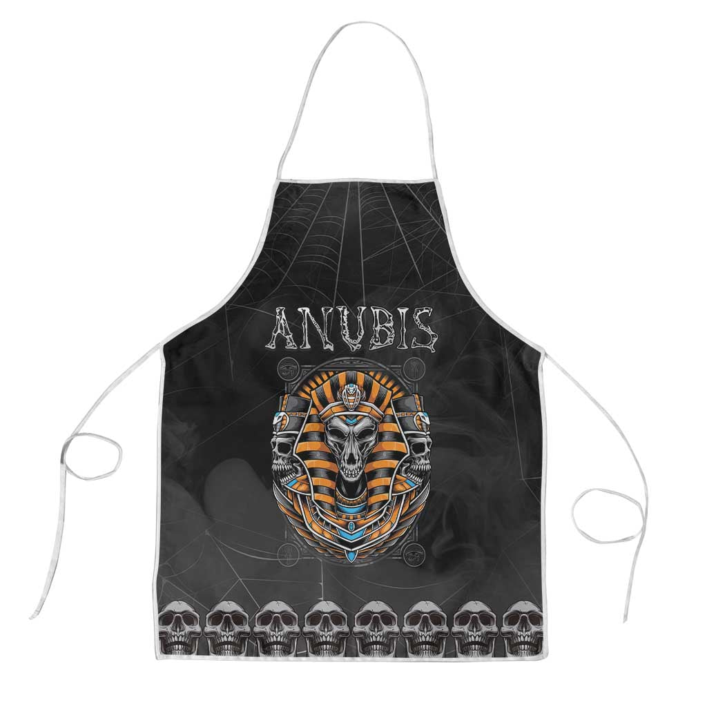 Halloween Egypt Apron Skull Anubis