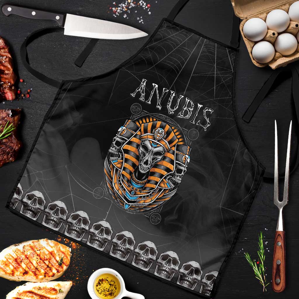 Halloween Egypt Apron Skull Anubis