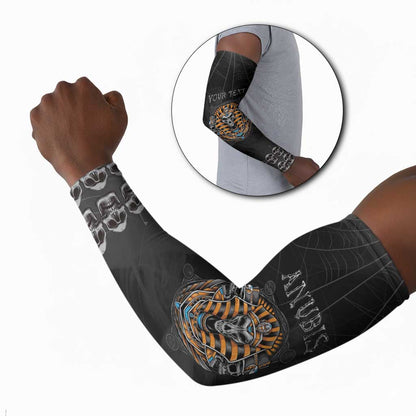 Personalized Halloween Egypt Arm Sleeves Skull Anubis