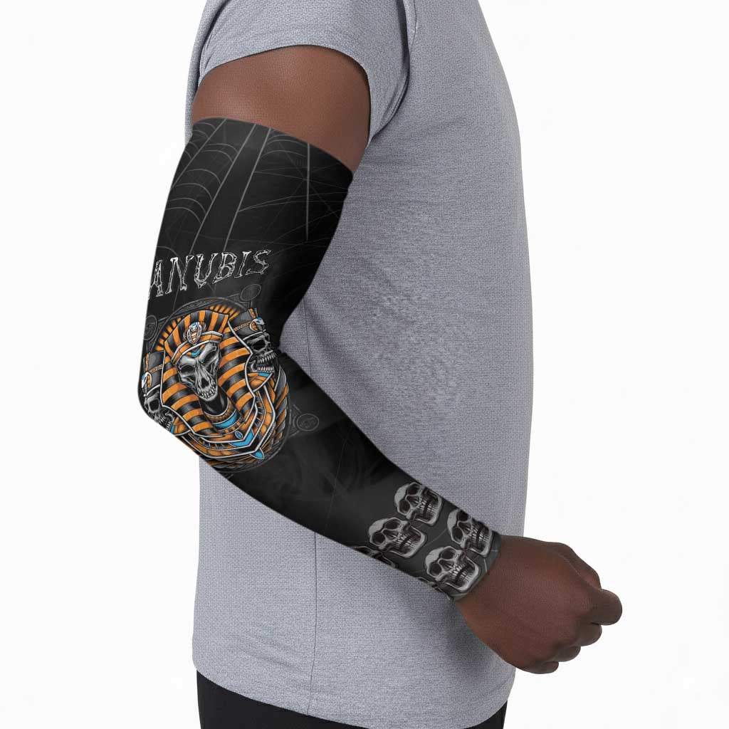 Personalized Halloween Egypt Arm Sleeves Skull Anubis