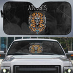 Halloween Egypt Auto Sun Shade Skull Anubis
