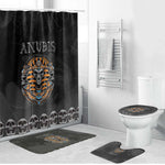 Halloween Egypt Bathroom Set Skull Anubis