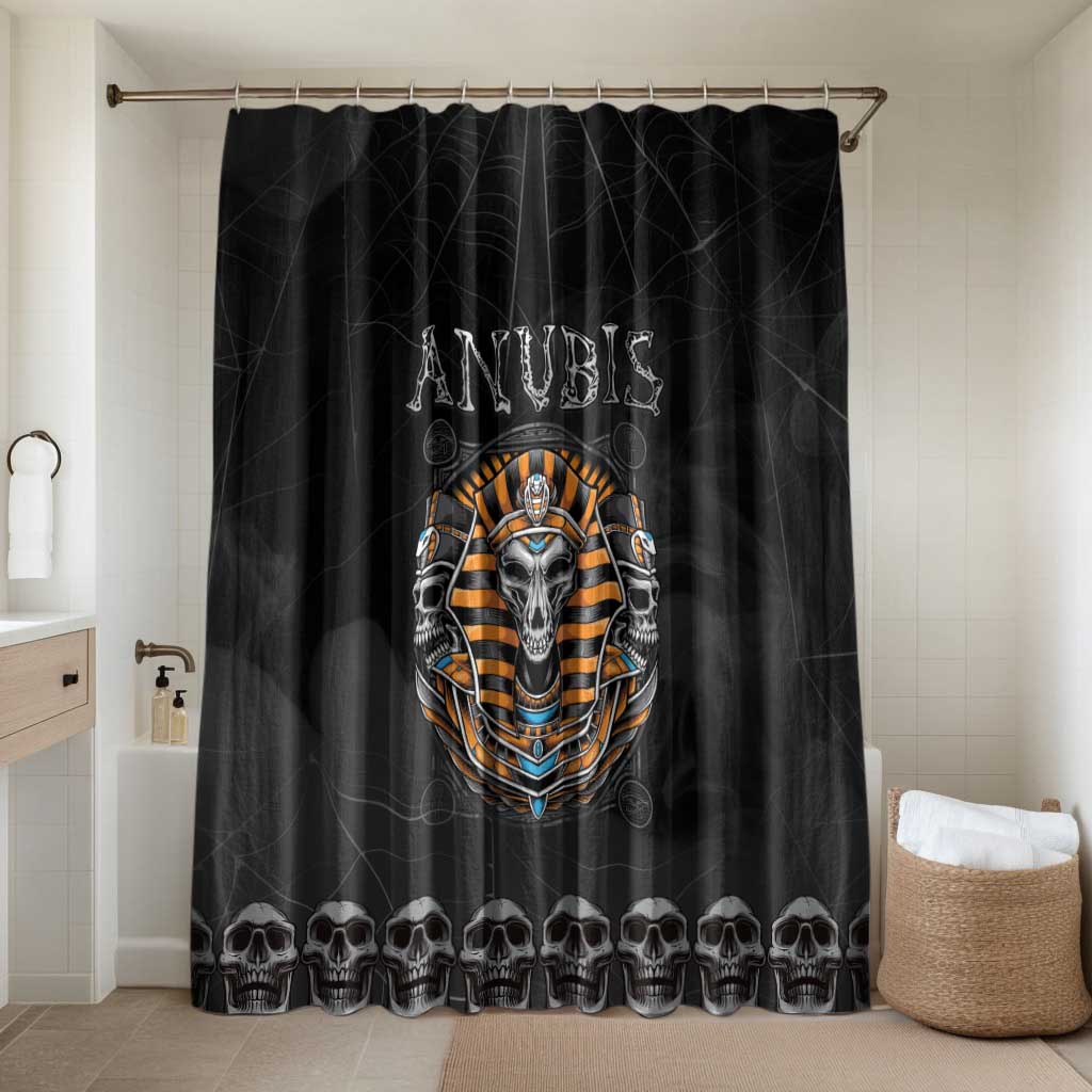 Halloween Egypt Bathroom Set Skull Anubis