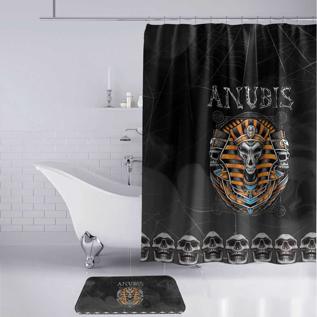 Halloween Egypt Bathroom Set Skull Anubis