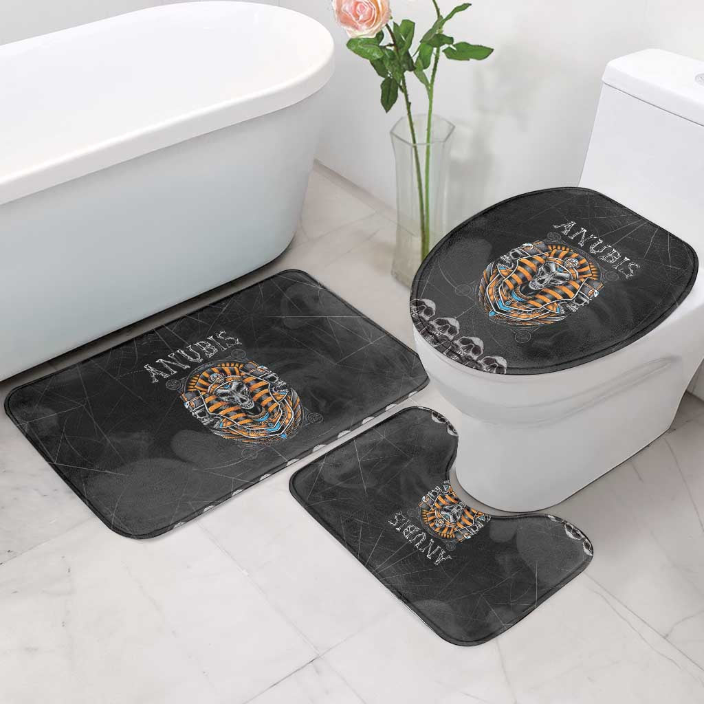 Halloween Egypt Bathroom Set Skull Anubis
