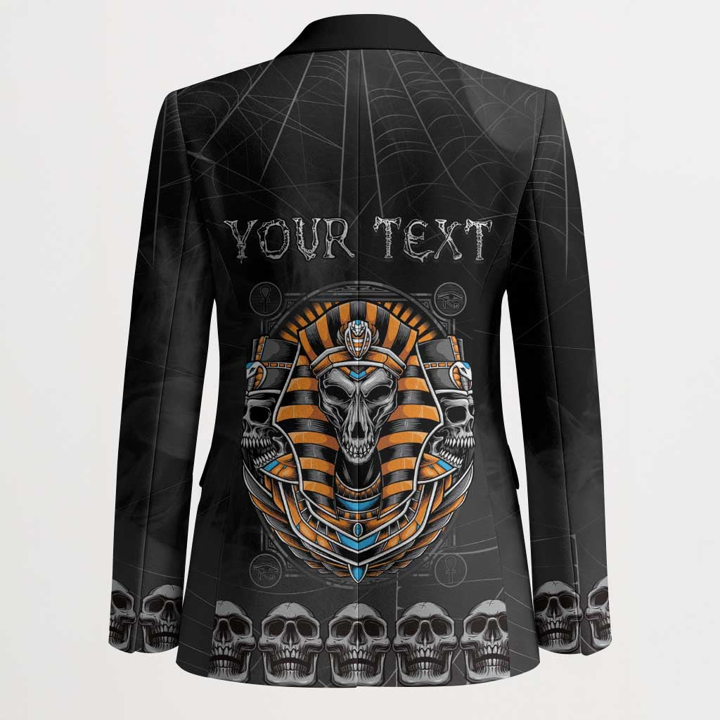 Personalized Halloween Egypt Blazer Skull Anubis
