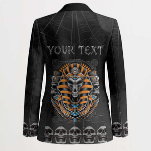 Personalized Halloween Egypt Blazer Skull Anubis