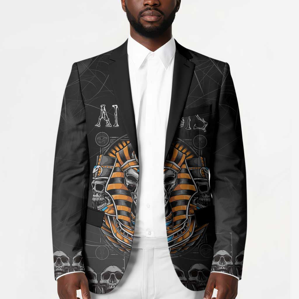 Personalized Halloween Egypt Blazer Skull Anubis