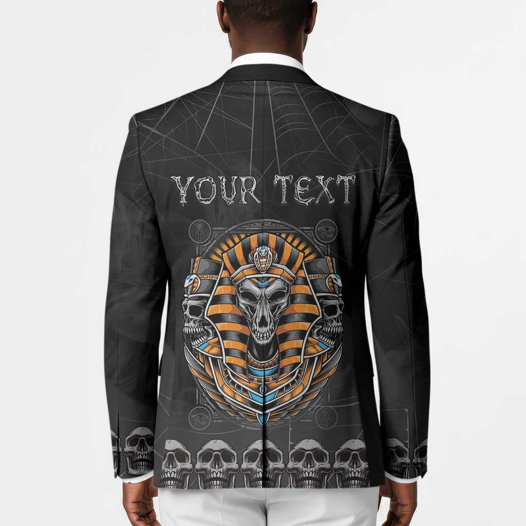 Personalized Halloween Egypt Blazer Skull Anubis
