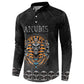 Personalized Halloween Egypt Button Sweatshirt Skull Anubis