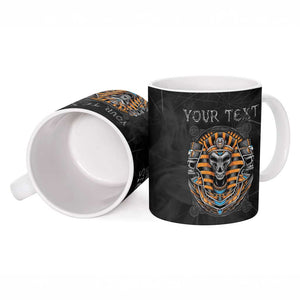 Personalized Halloween Egypt Ceramic Mug Skull Anubis