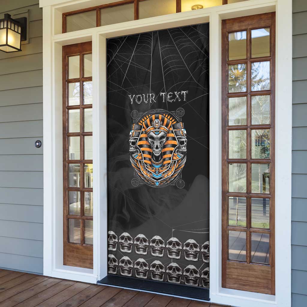 Personalized Halloween Egypt Door Cover Skull Anubis
