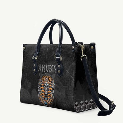 Halloween Egypt Leather Bag Skull Anubis