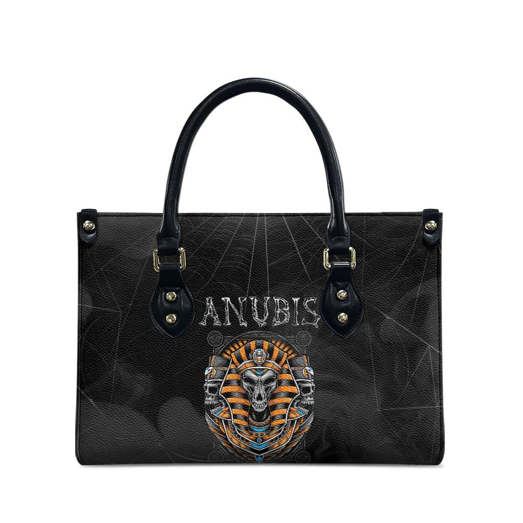 Halloween Egypt Leather Bag Skull Anubis