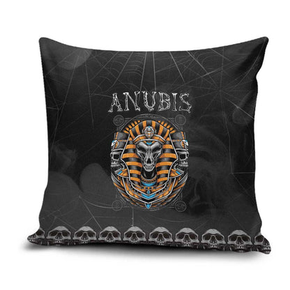 Halloween Egypt Pillow Cover Skull Anubis