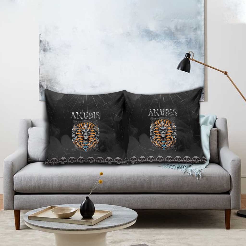 Halloween Egypt Pillow Cover Skull Anubis