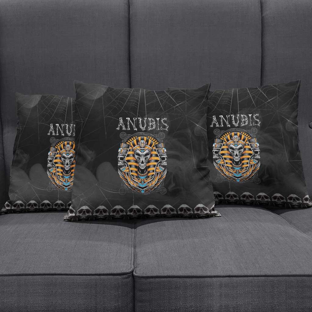 Halloween Egypt Pillow Cover Skull Anubis