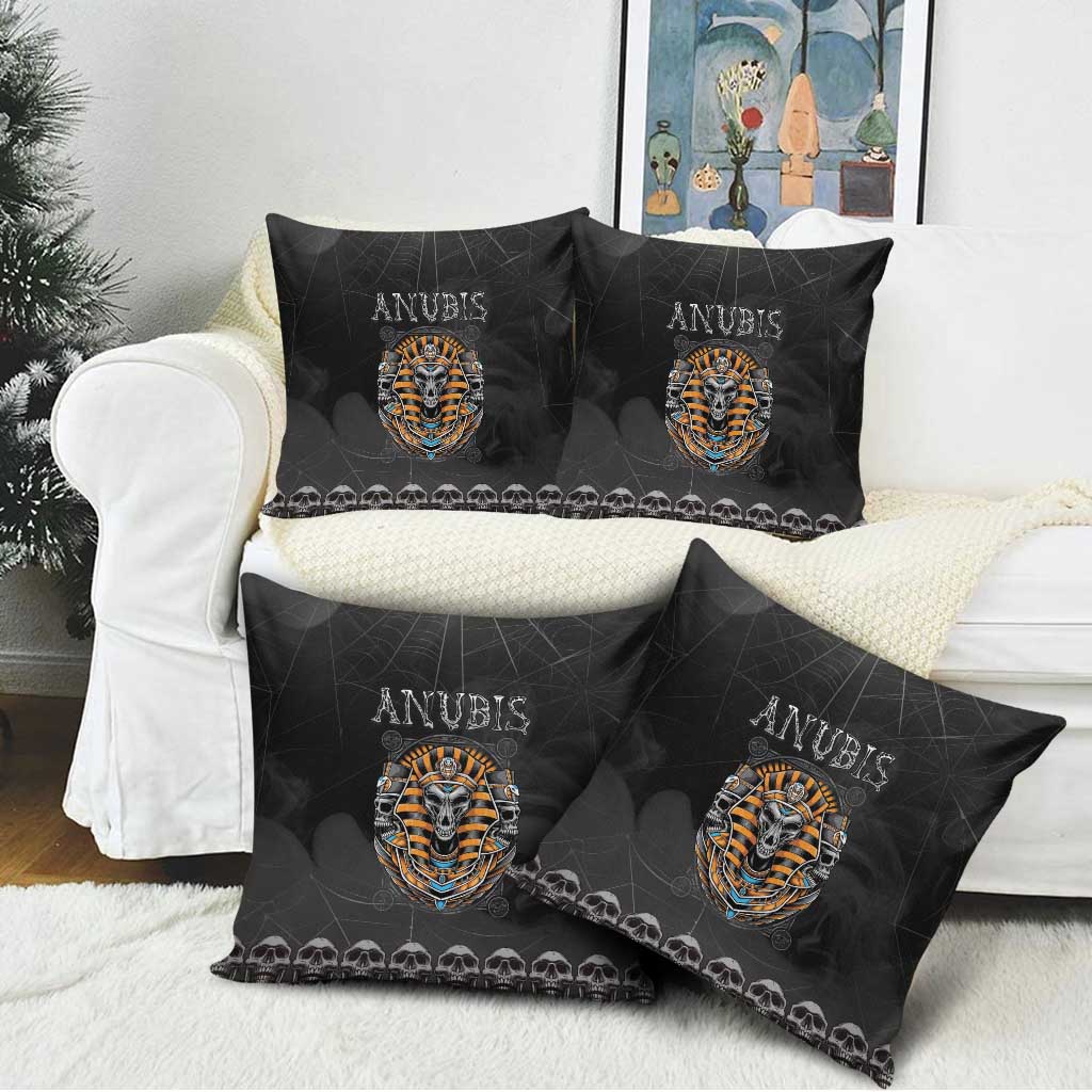 Halloween Egypt Pillow Cover Skull Anubis