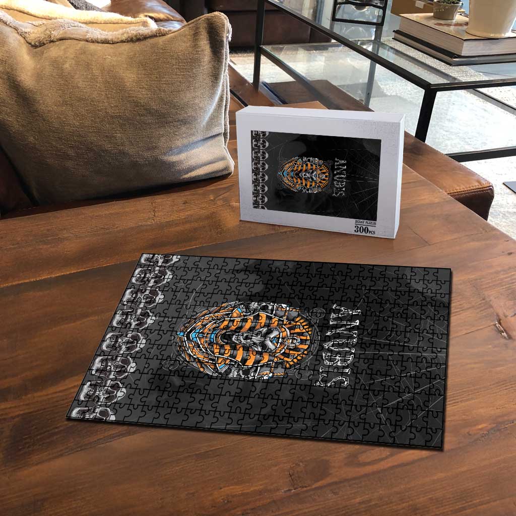 Halloween Egypt Puzzle Skull Anubis
