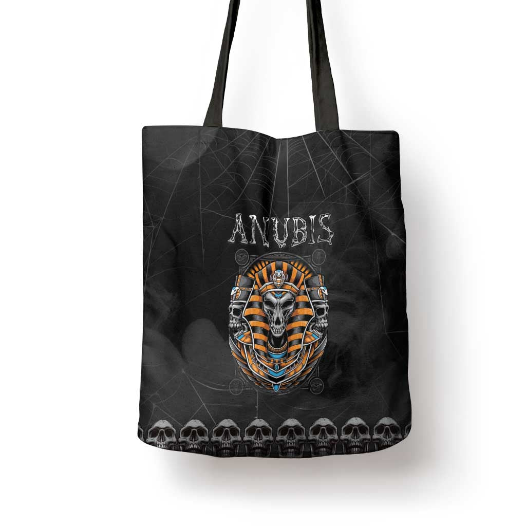Halloween Egypt Tote Bag Skull Anubis