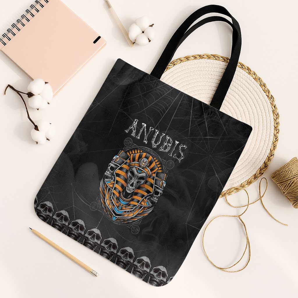 Halloween Egypt Tote Bag Skull Anubis