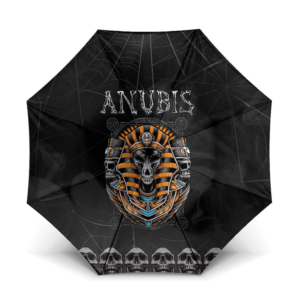 Halloween Egypt Umbrella Skull Anubis