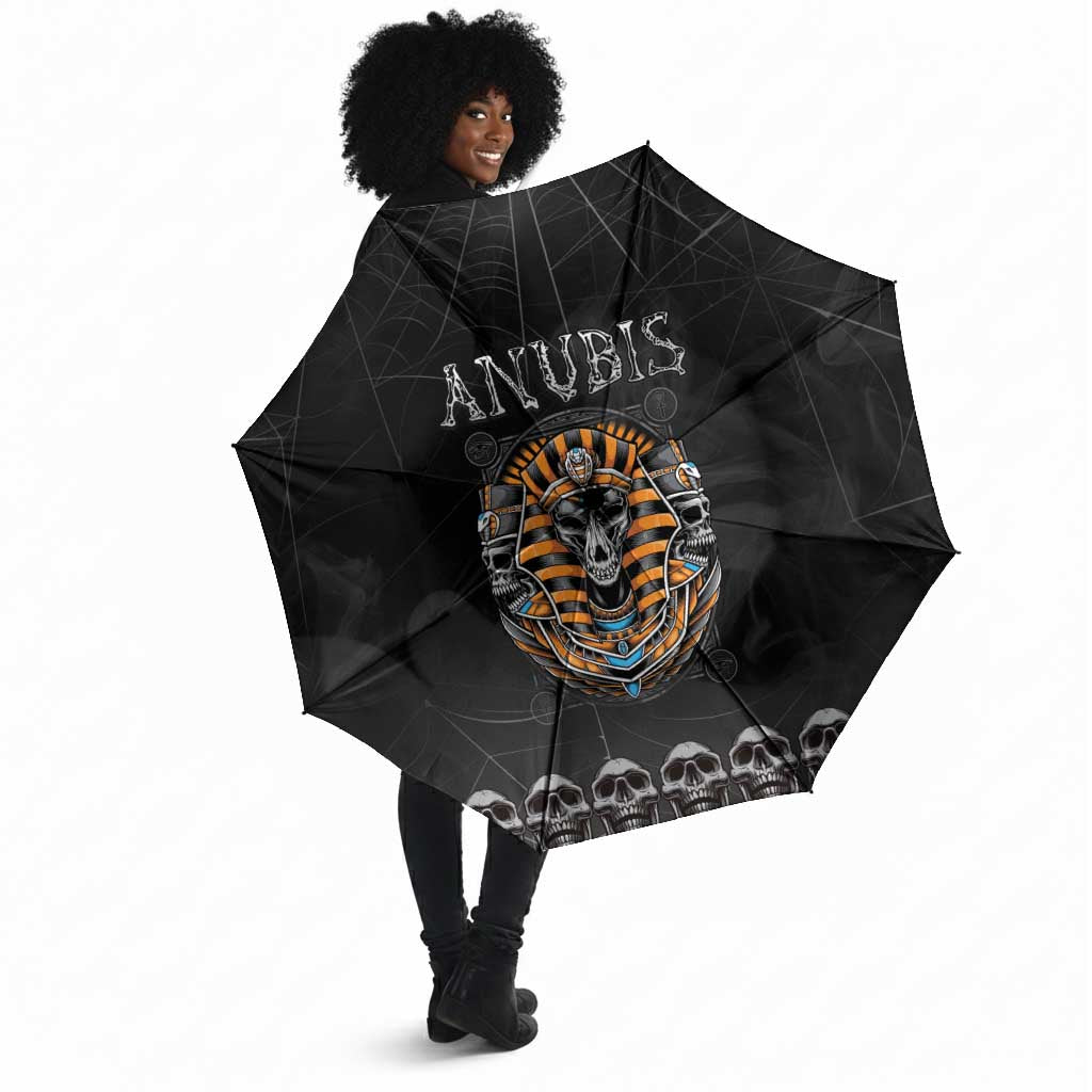 Halloween Egypt Umbrella Skull Anubis