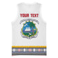 Personalized Liberia White Dashiki Basketball Jersey LT15