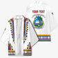 Personalized Liberia Dashiki Kimono White Color
