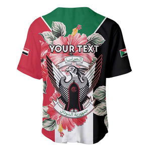 Personalized Afro Sudan Baseball Jersey Happy Independence Day