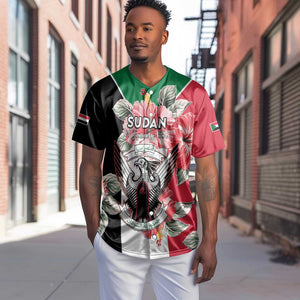 Personalized Afro Sudan Baseball Jersey Happy Independence Day