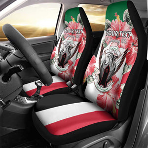 Personalized Afro Sudan Car Seat Cover Happy Independence Day