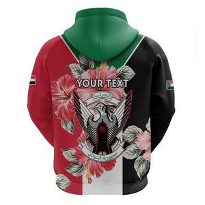 Personalized Afro Sudan Hoodie Happy Independence Day