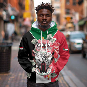 Personalized Afro Sudan Hoodie Happy Independence Day