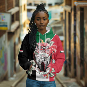 Personalized Afro Sudan Hoodie Happy Independence Day