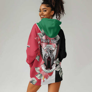 Personalized Afro Sudan Hoodie Dress Happy Independence Day