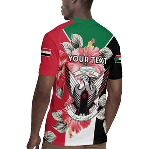 Personalized Afro Sudan Rugby Jersey Happy Independence Day