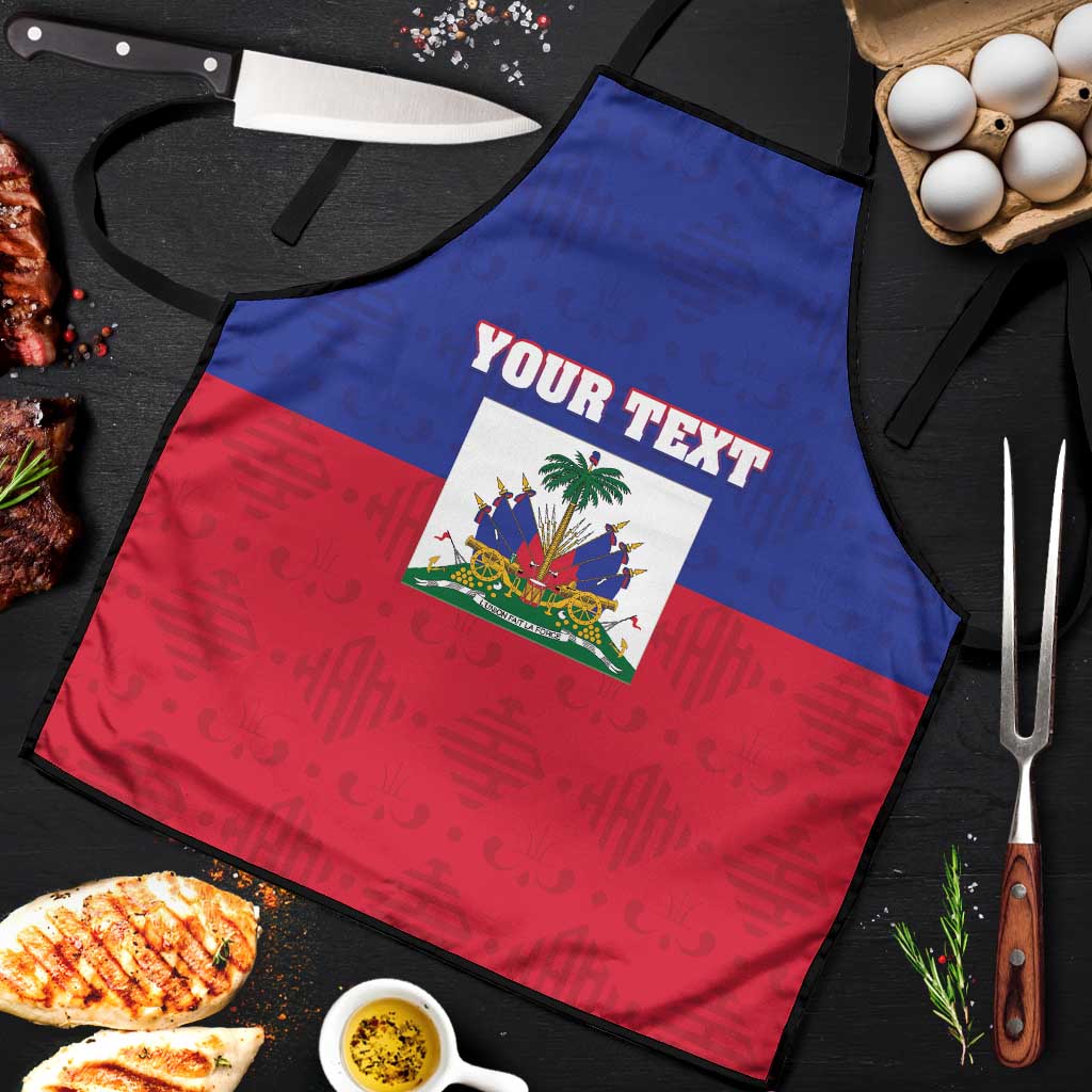 Custom Haiti Football Apron Les Grenadiers 2026 Back to the World Cup