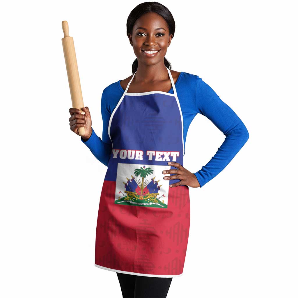 Custom Haiti Football Apron Les Grenadiers 2026 Back to the World Cup