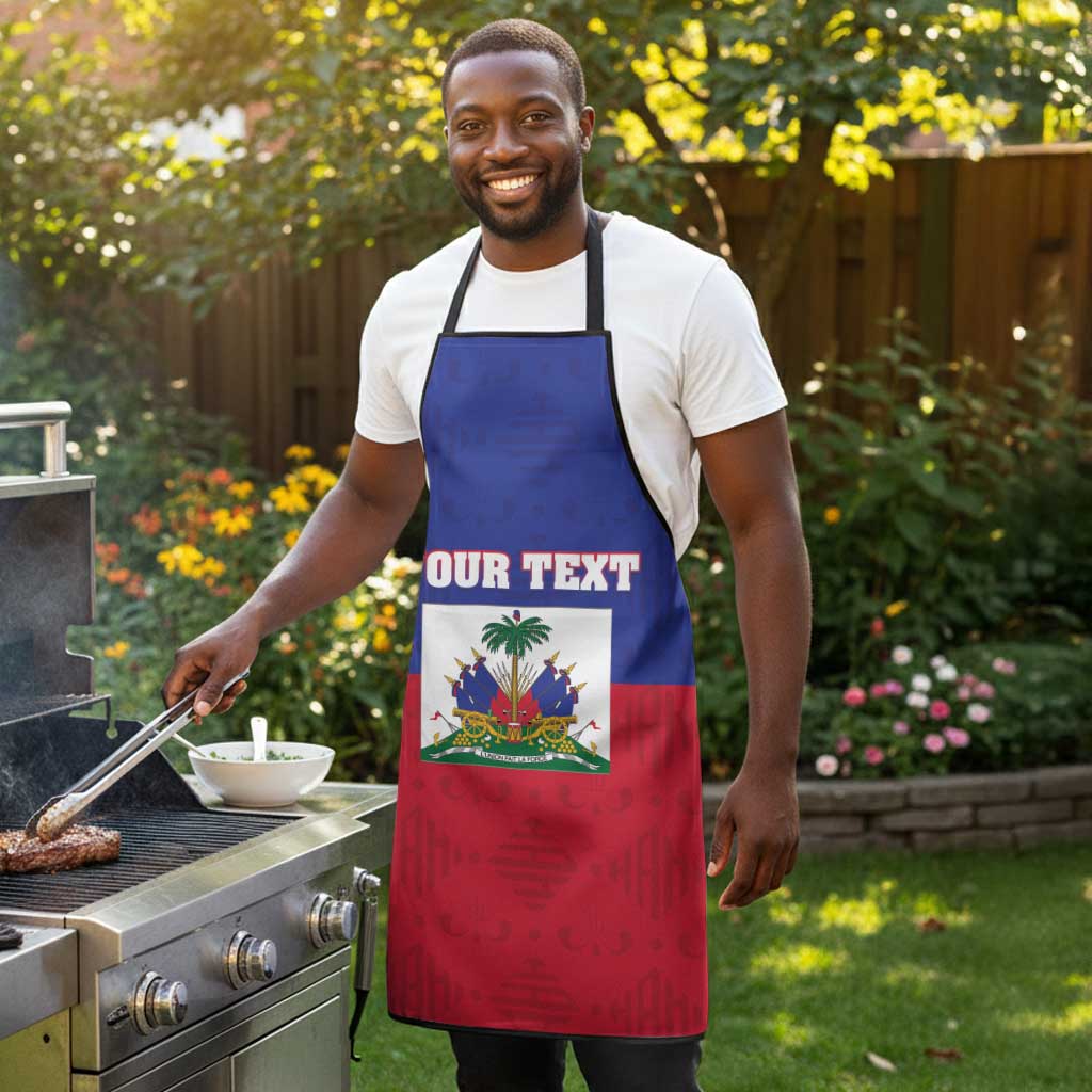Custom Haiti Football Apron Les Grenadiers 2026 Back to the World Cup