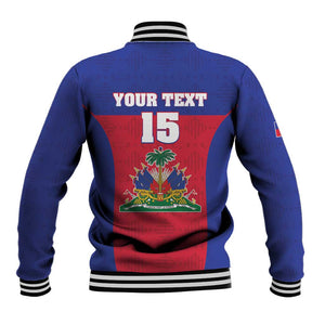Afro Pride of Haiti Football Baseball Jacket Return to the World Stage - African Pride