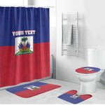 Custom Haiti Football Bathroom Set Les Grenadiers 2026 Back to the World Cup