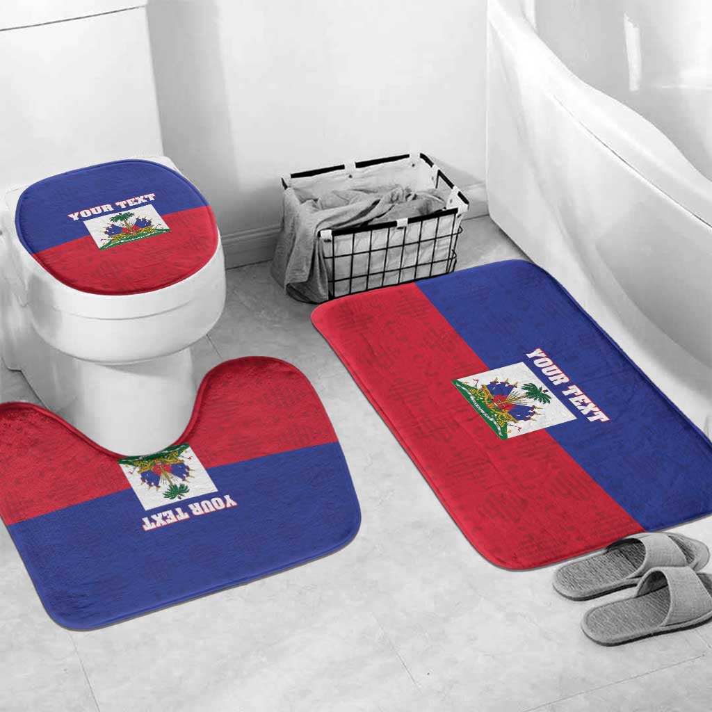 Custom Haiti Football Bathroom Set Les Grenadiers 2026 Back to the World Cup
