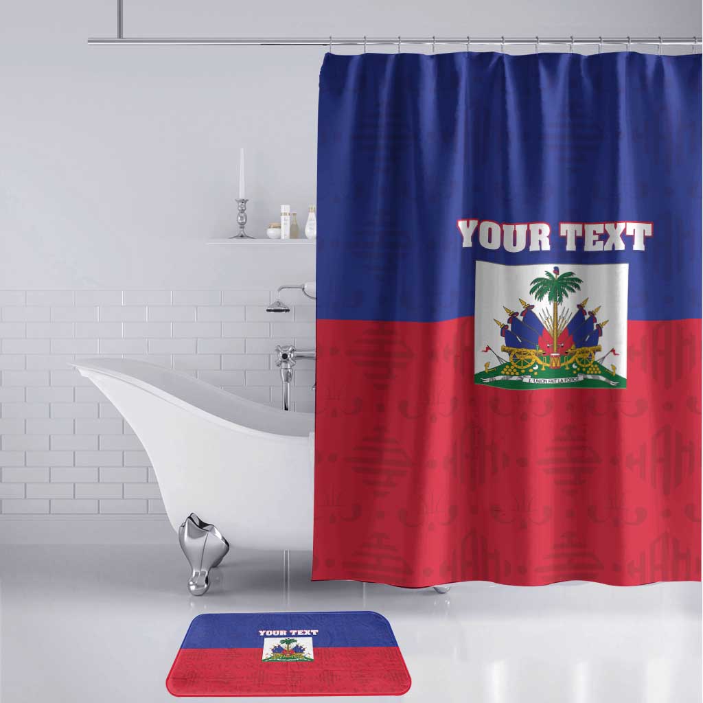 Custom Haiti Football Bathroom Set Les Grenadiers 2026 Back to the World Cup