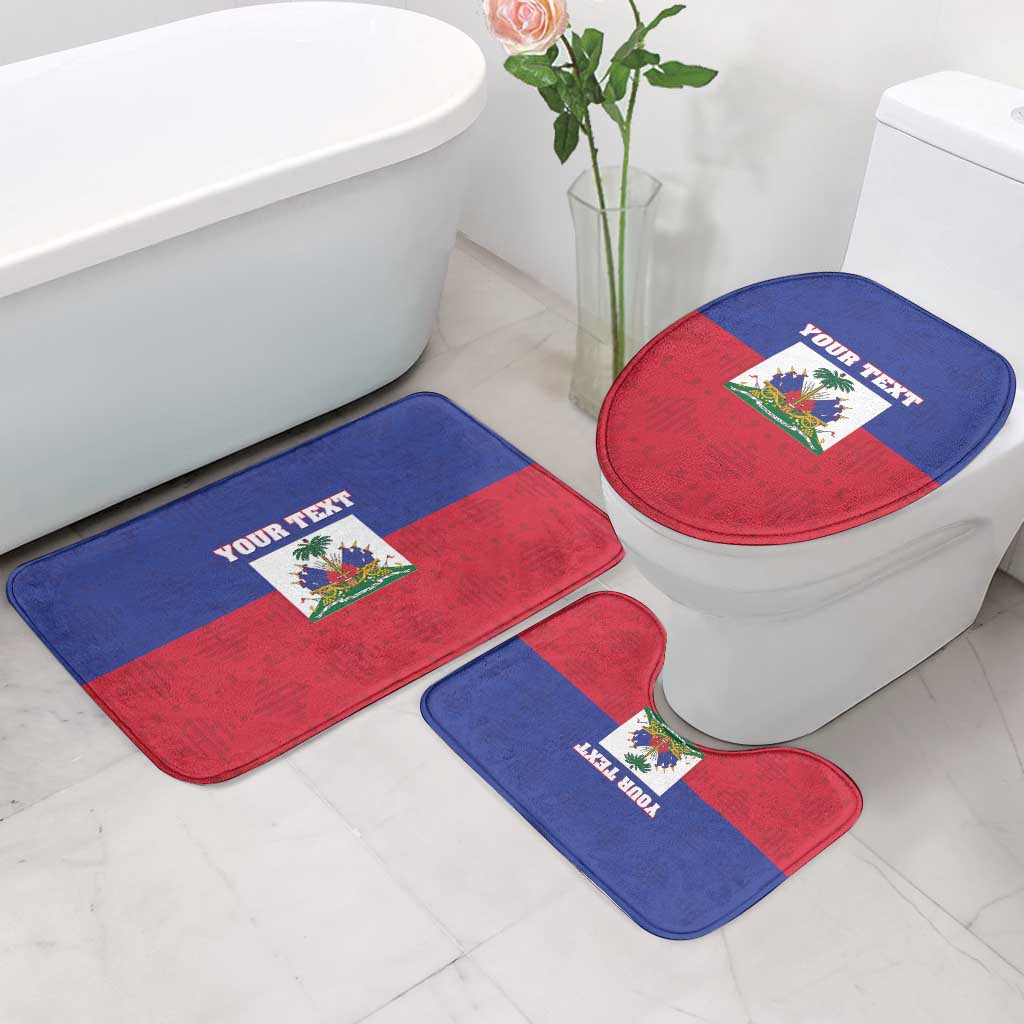 Custom Haiti Football Bathroom Set Les Grenadiers 2026 Back to the World Cup